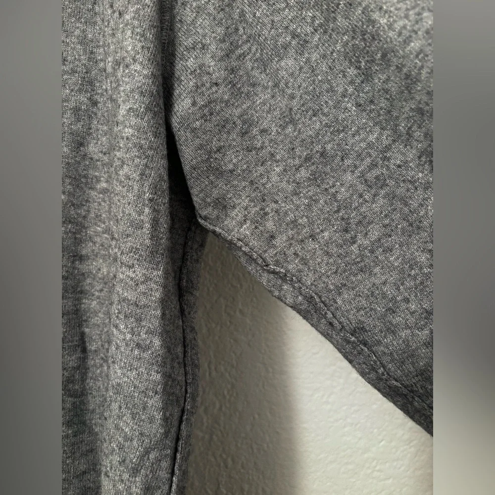 The North Face Wool Sweater Men’s Medium Heather Gray Quarter Zip